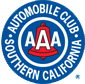 We Honor AAA Of Southern California For Roadside Service